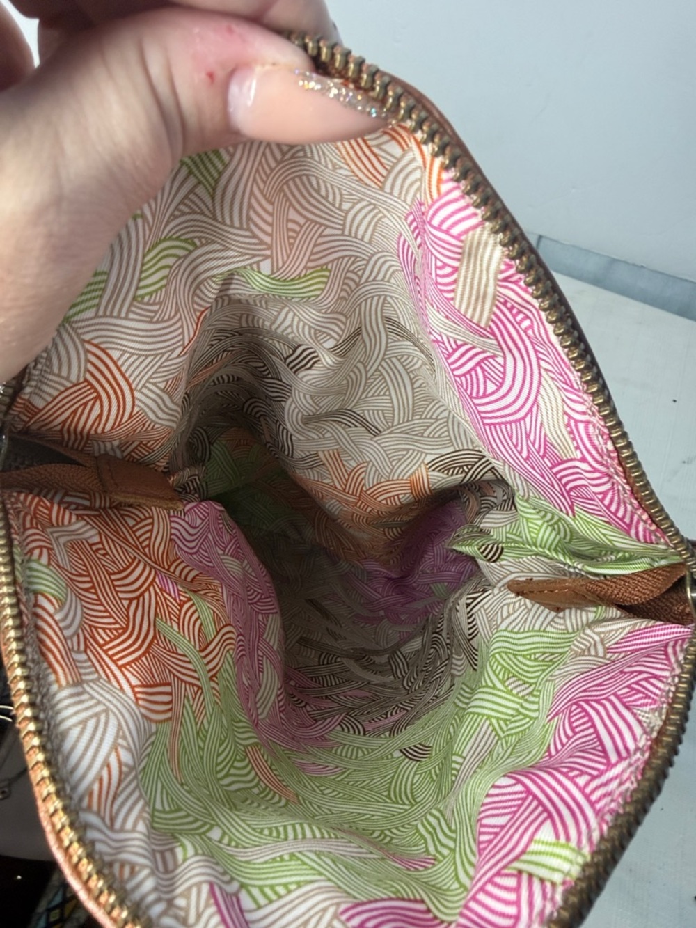 The Sak Silverlake Crossbody/Shoulder Bag Tobacco - Picture 8 of 10